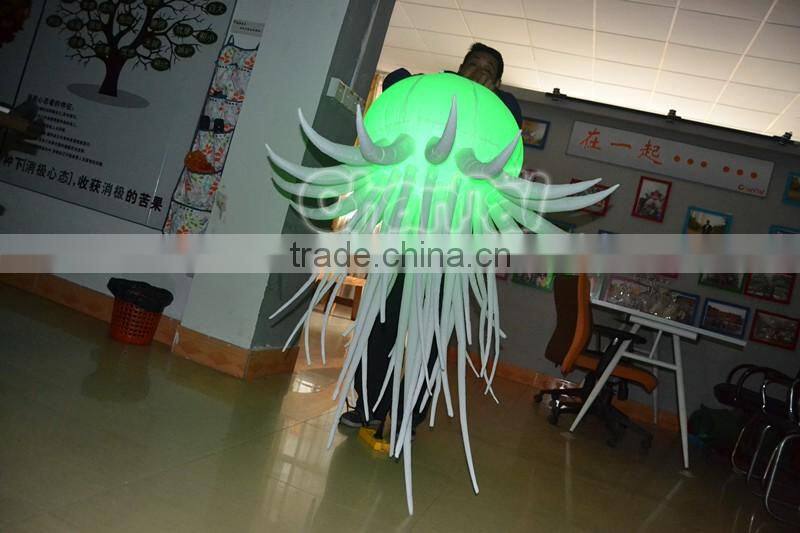Colorful Inflatable Led Lighting Octopus Decoration/Inflatable Party Lighting Decoration