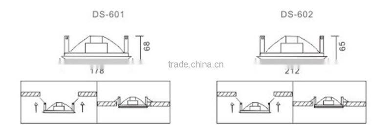 ABS ceiling speaker in wall ceiling surround home speaker
