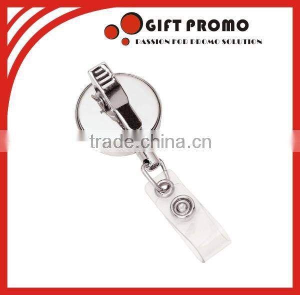 Brown Clear Name Badge Holder