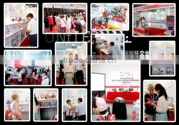 ULDUM clear sound stereo cute cheap handsfree mp3 player earphone