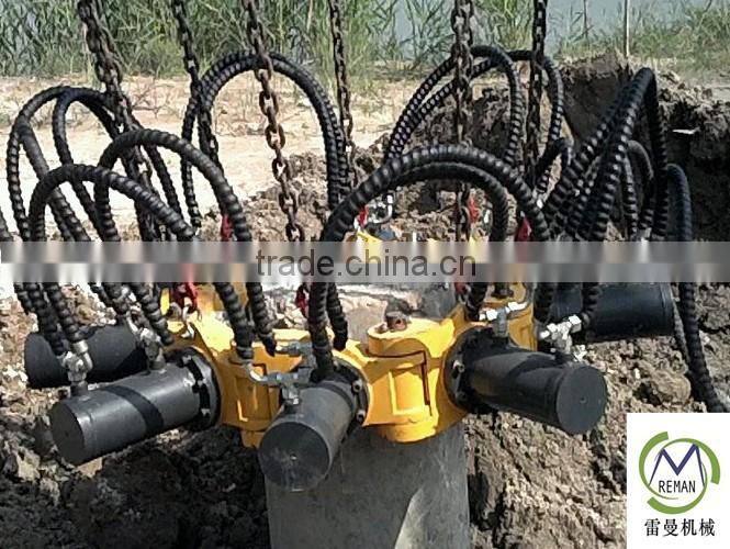 Construction Machine for Hydraulic Pile Cutter Concrete Breaker