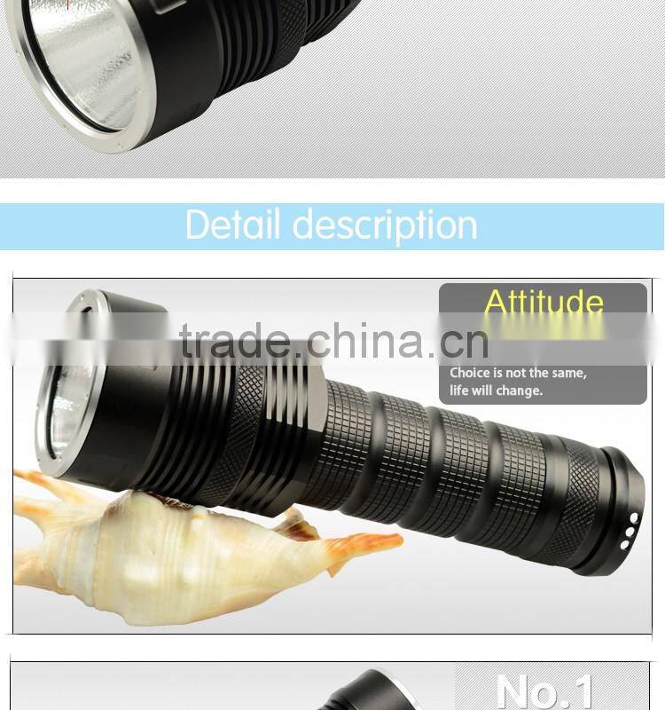 Professional Fluorescent Nichia Ultraviole 365nm 3w 26650 battery aluminum alloy Led flashlight