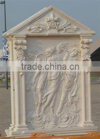 stone relief sculpture carving, stone relief flower, figure carving, wall relief murals (customized accept)