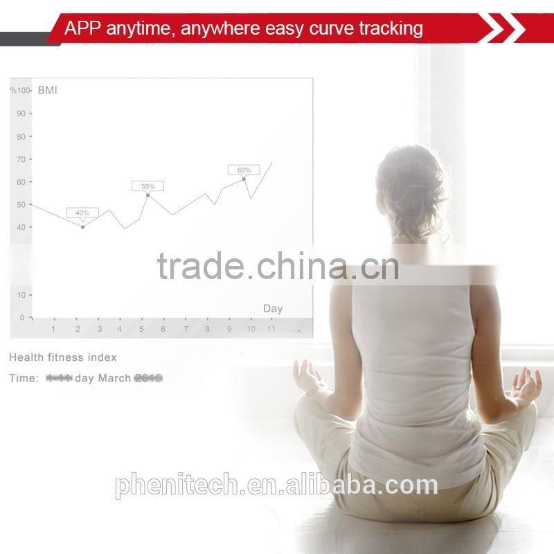 180kgs / 400lbs Bluetooth Body Fat Accurate Weighing Scale FS - 528B