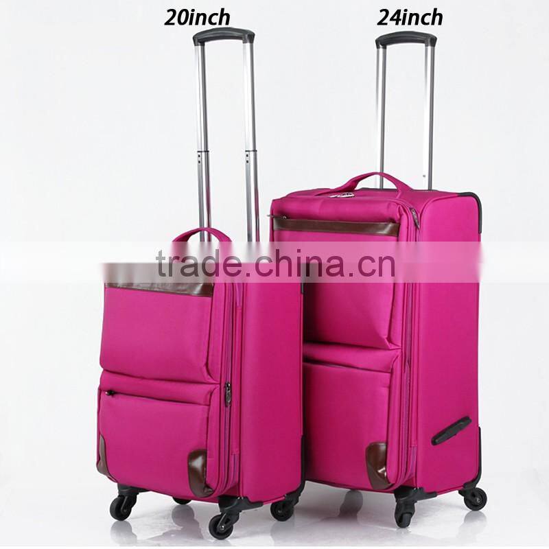 Hot Sale New Style Fashion Oxford Fabric Travel Trolley Luggage Sets