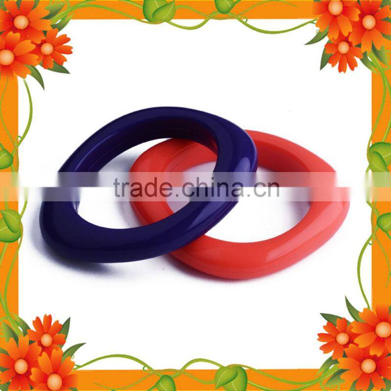 Baby teething silicone bead bracelet bangle