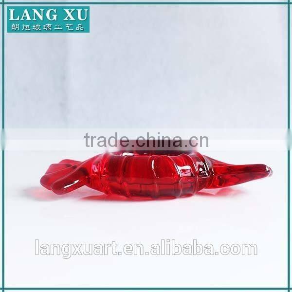 LX-Z169 unique lovely candy shape crystal pillar votive candle holder