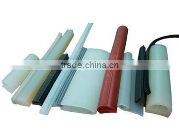Silicone rubber seal