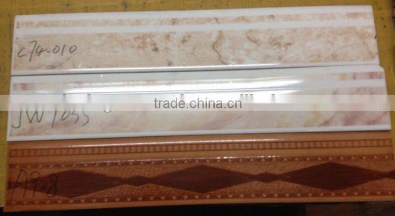 80x450 90x500 red body skirting ceramic tile