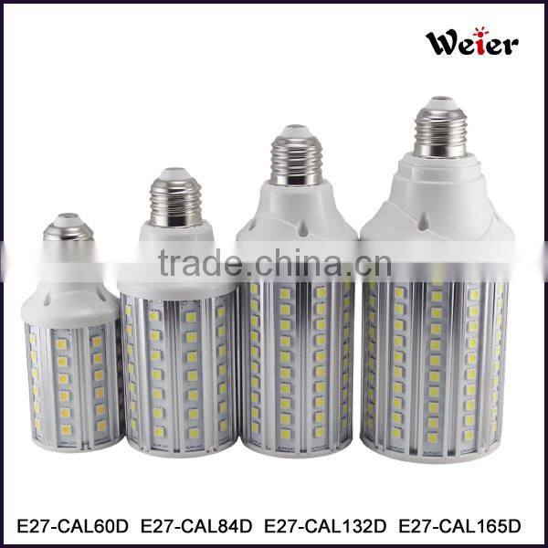 LED Light Source and Aluminum Lamp Body Material smd 5050 e27 corn led light bulb 15w warm white