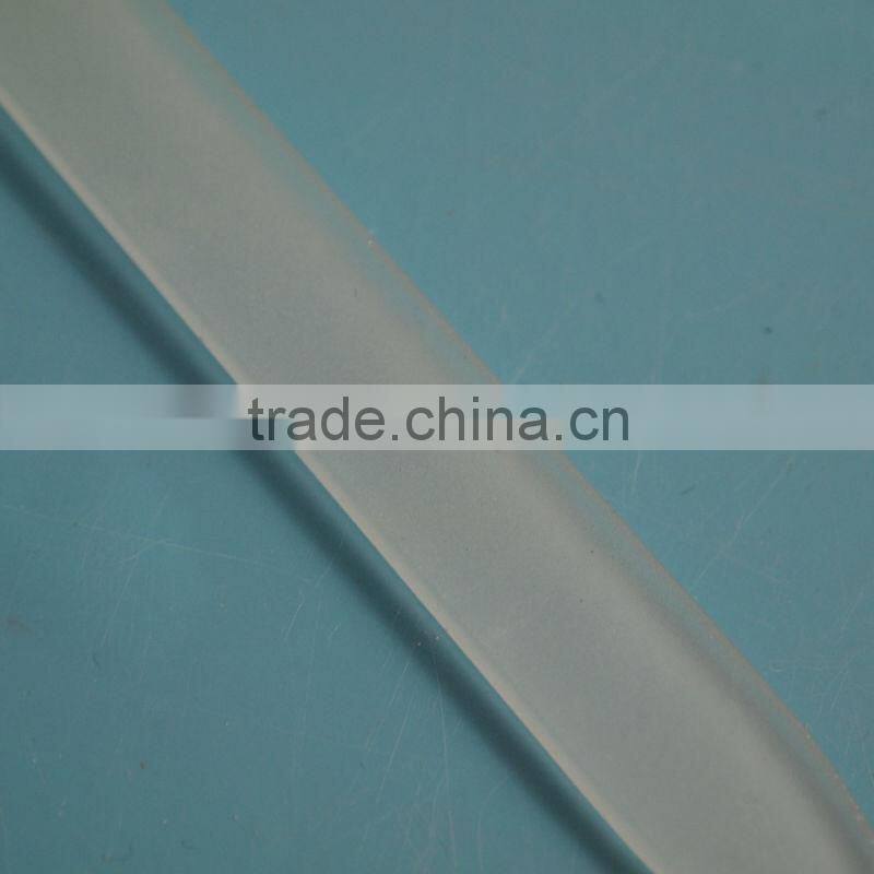 BLC-002 14cm Soft rubber handle with pvc bag etched glass nail file