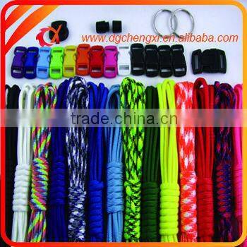 Wholesale Good Quality 550 Paracord Bracelet with plastic buckle