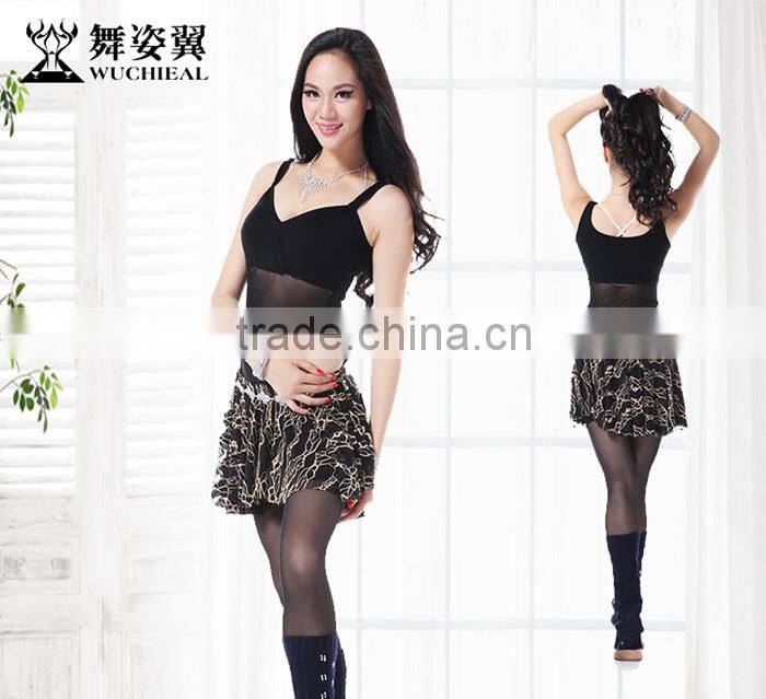 Wuchieal Hot Sale High Quality Cotton Hot Girl Belly Dance Bra Top