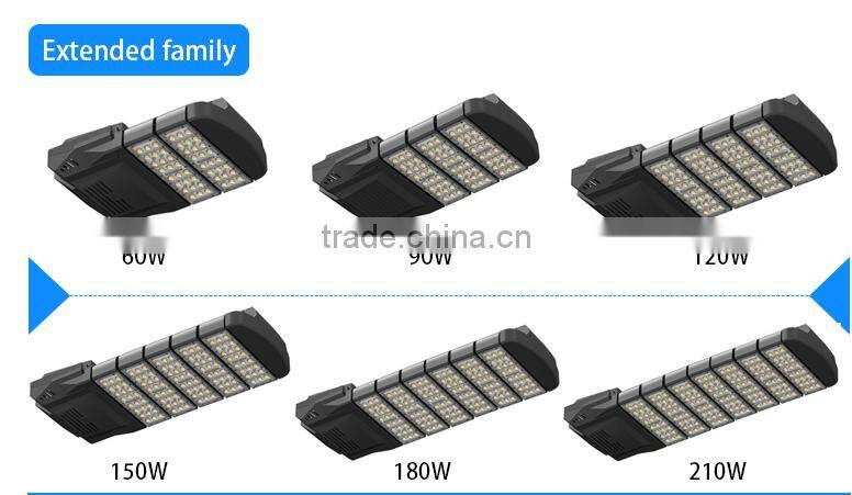 VR 2016 60w energy saver ip65 Bridgelux outdoor led street light