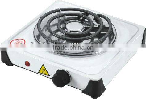 spiral white 1 plate electric stove (TH-01-1)
