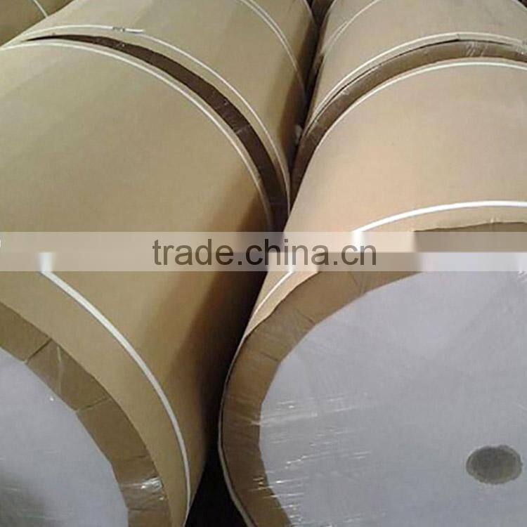 100% virgin wood pulp rolling c2s coated art paper for wholesale