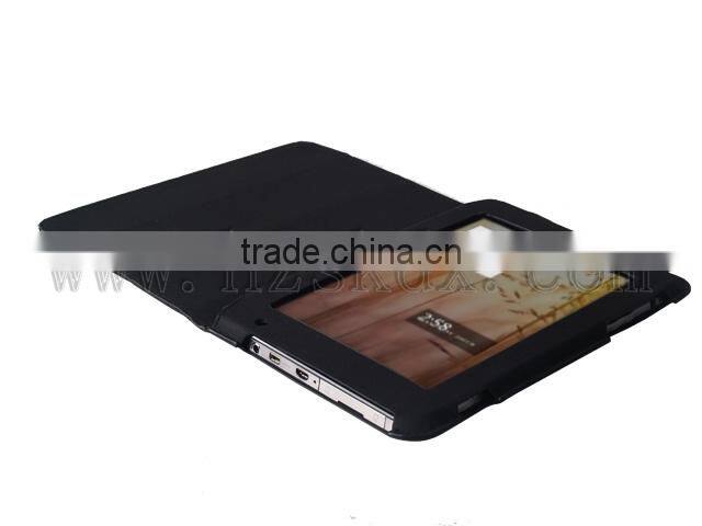 Wholesale10pc lot free shipping Premium Stand Leather Case Cover for LENOVO LePad S2007 +SCREEN GUARD