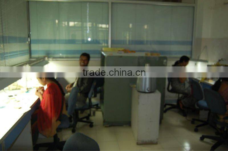 Pretty gemstones gold diamond bangles