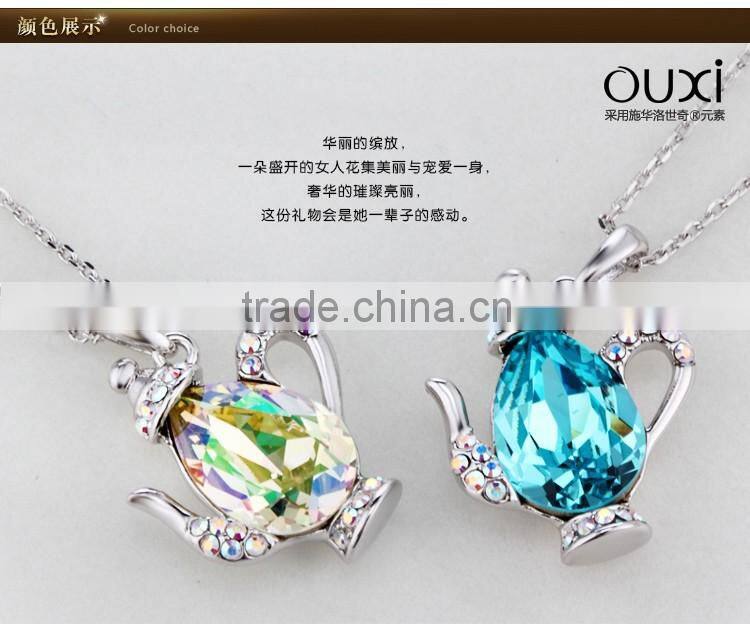 2014 Summer fashionable necklace crystal made with crystal 10682