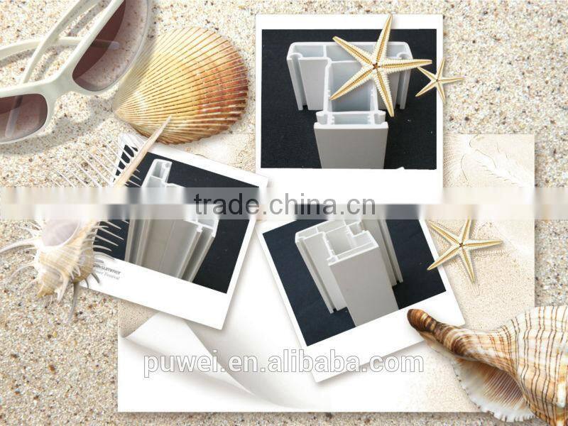 u-shaped pvc plastic profile, china pvc profile, plastic pvc profile , upvc profile for pvc casement window and door