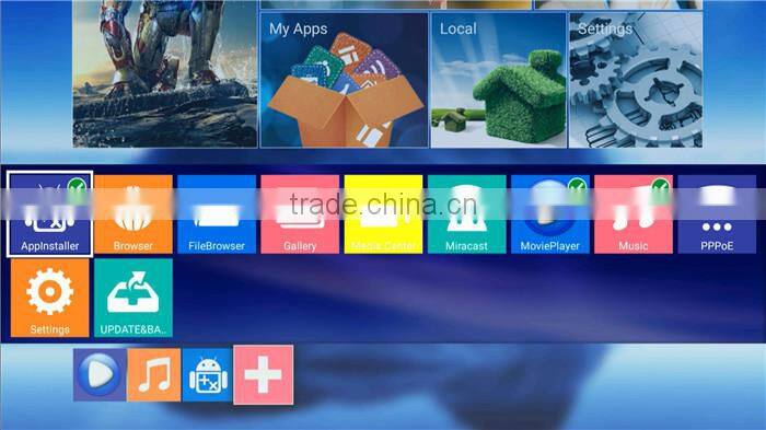 No monthly payment K1 Plus Amlogic S905 with DVB T2/S2 hot selling 2016 Android STB /DVB/tv box quad core 5.1 OS