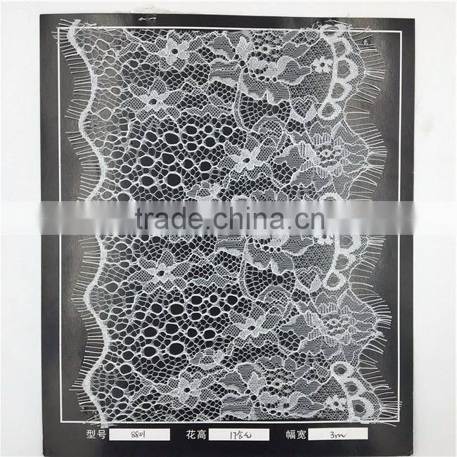 Wholesale Fashion Embroidery Lace,White Eyelash Lace Trim