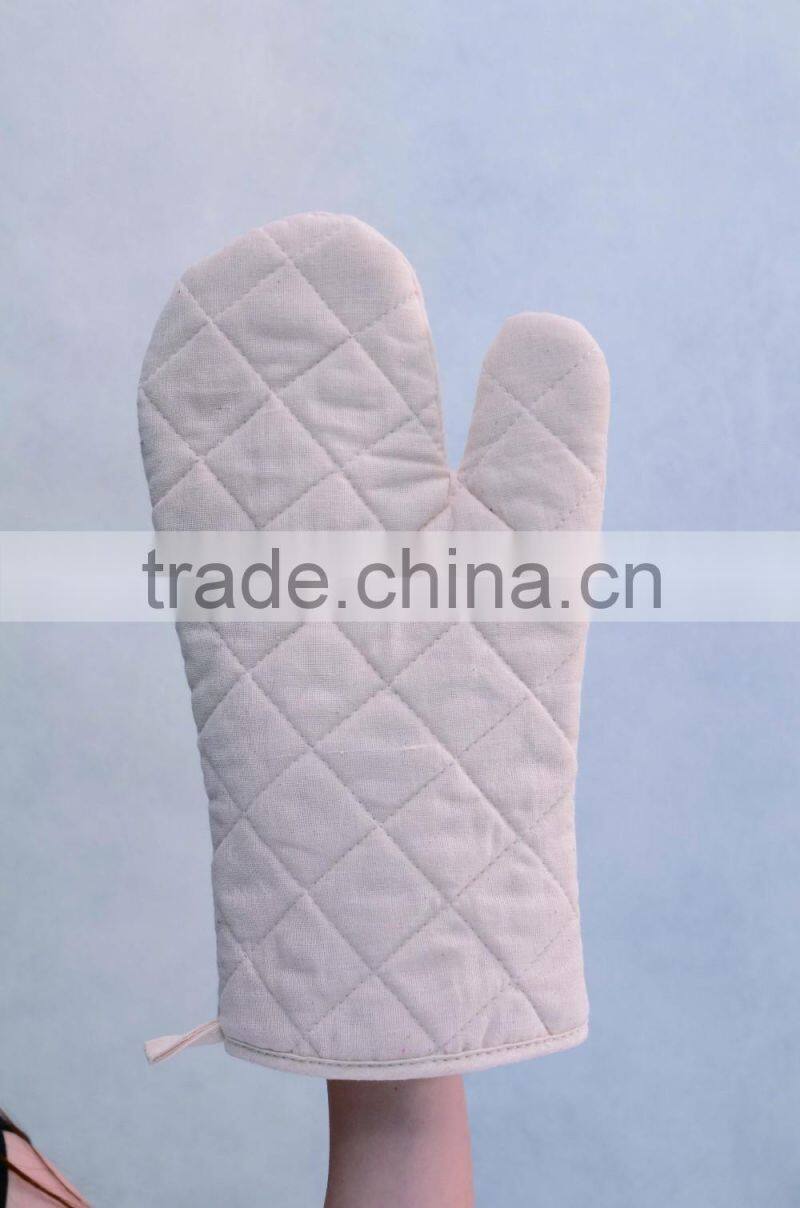 custom cute hot resistant kitchen cooking 100% cotton glove