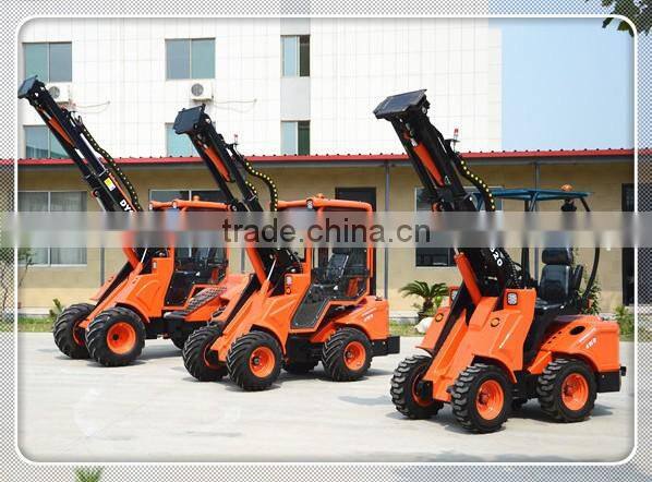multifunction garden loader DY620 small wheel loader similar with mini avant loader