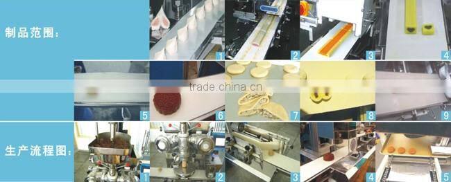 2016 newest stuffed bicolor cookies making machine/Encrusting machine