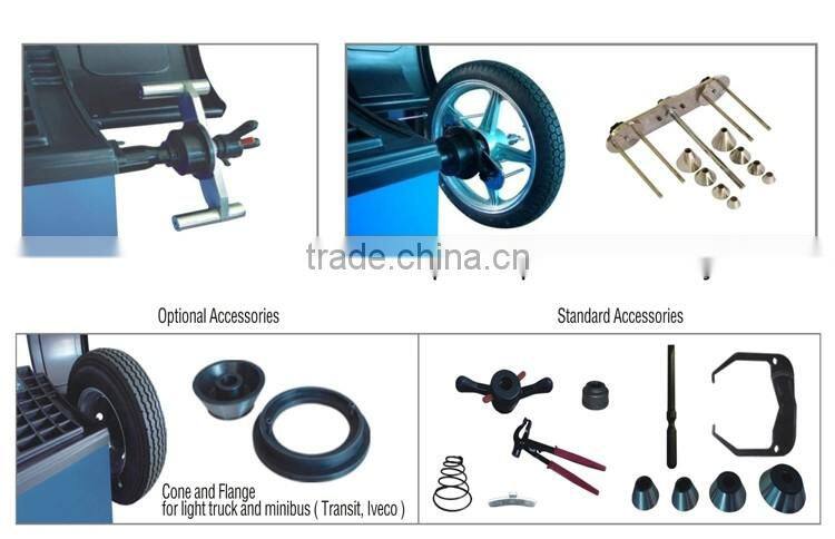 JF tire changer and wheel balancer manual wheel balancer bubble wheel balancer