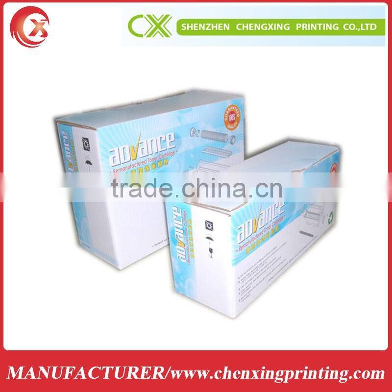 carton corrugated colour paper box packaging for Mobile Led light
