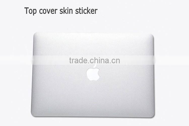 OEM factory supply full body laptop skin sticker for macbook pro 15 retina