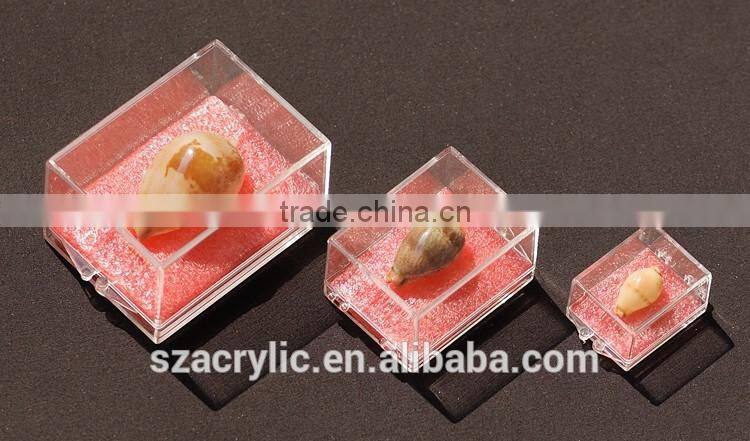 High quality transparent plastic small box storge box wholesale