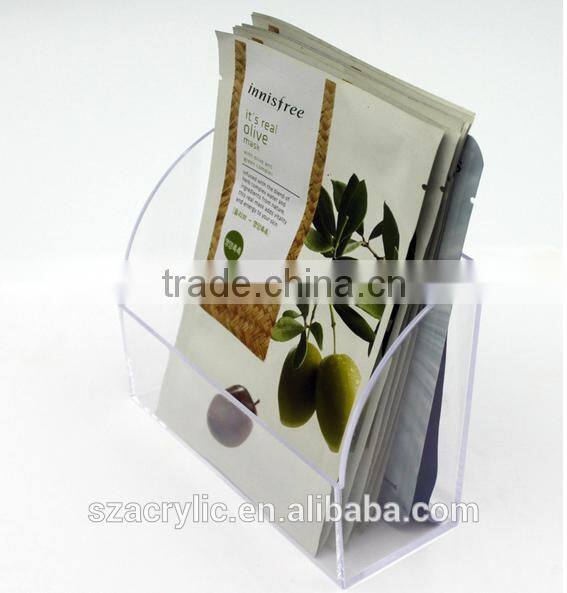 Acrylic facial Mask holder display box