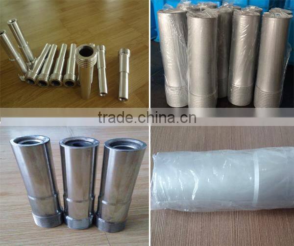 Pressure blasting pot parts blasting nozzles