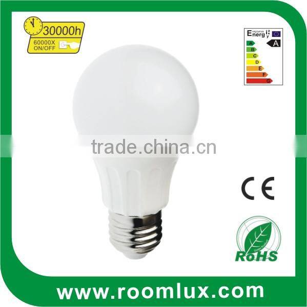 cheap price A60 7w e27 led bulbs made in china