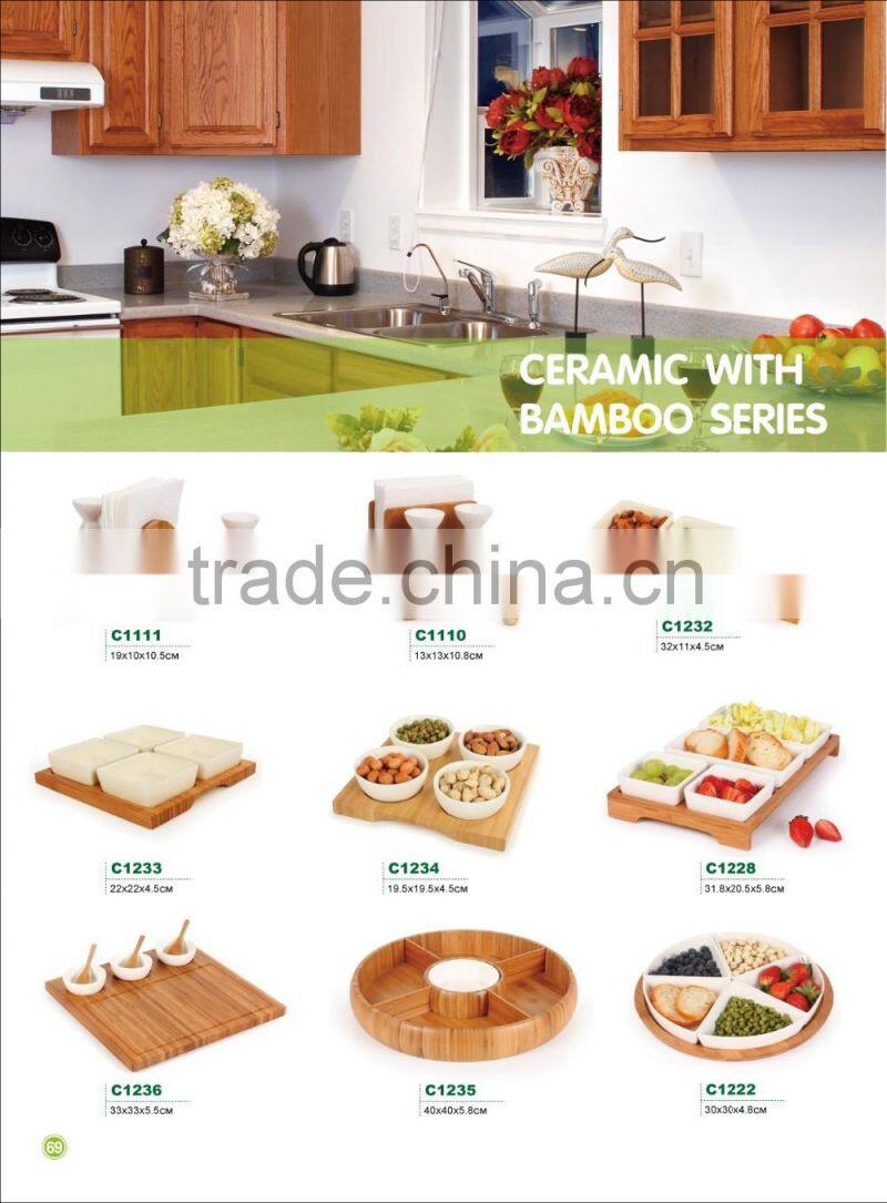 High quality hot selling snack & candy tray,porcelain snack tray wholesale