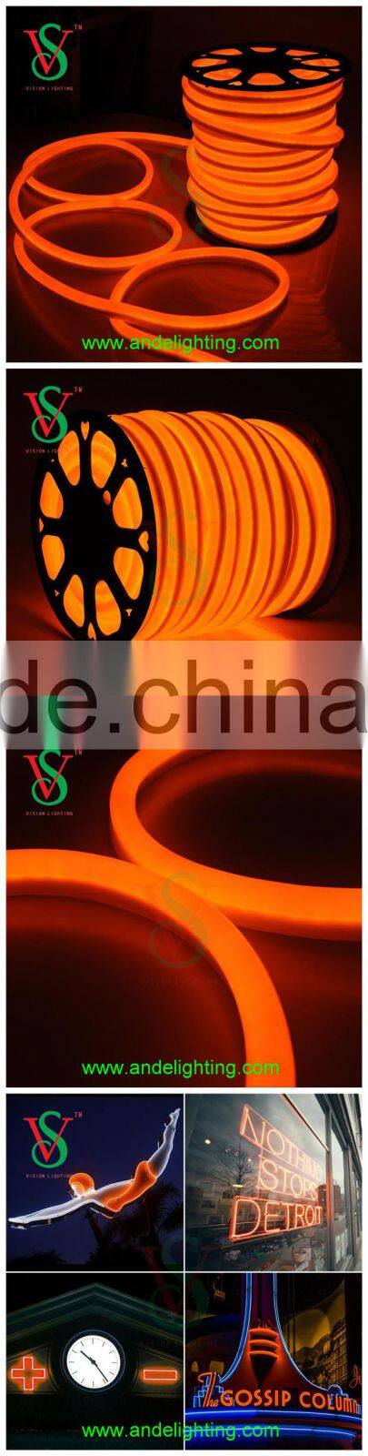 Super bright ultra thin neo led neon flex rope lighting