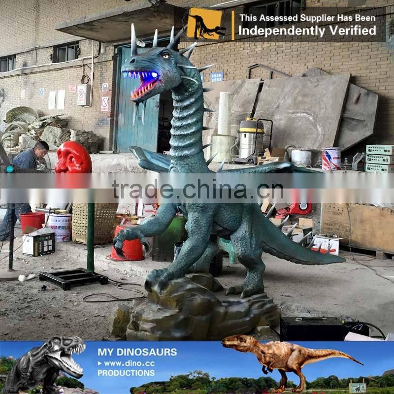 MY Dino-C040 Theme park high simulation resin dragon statues