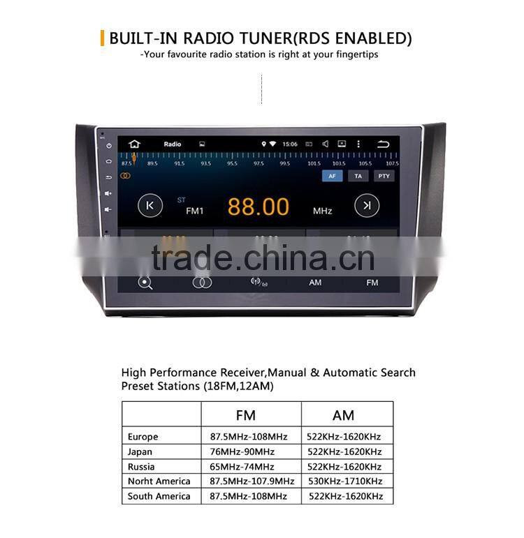 10.2 Inch Fast Response RK3188 Quad Core car player dvd with GPS for car