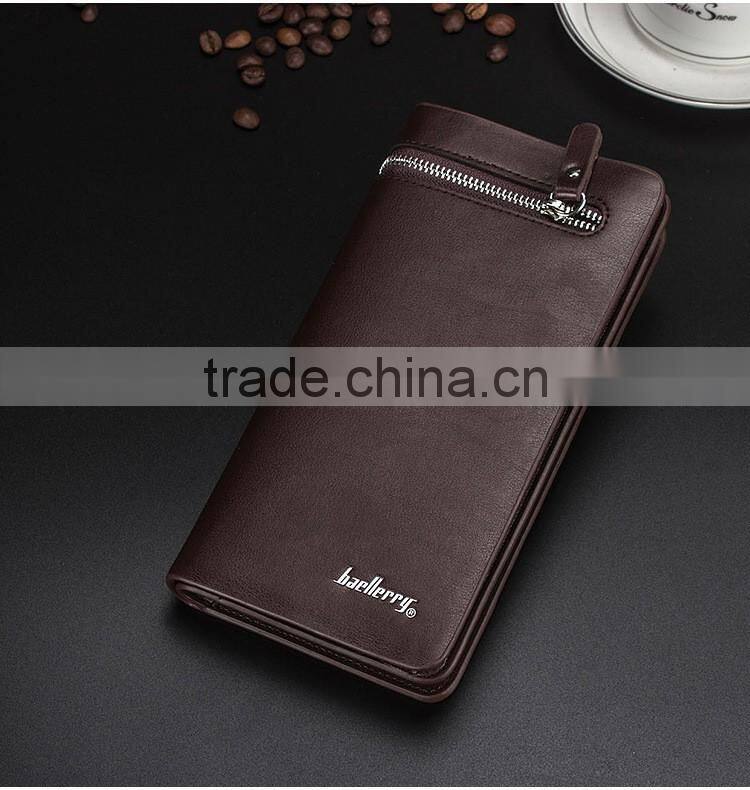 Credit Card Use and leather Material Rfid Blocking Wallets For Men with baellerry brand