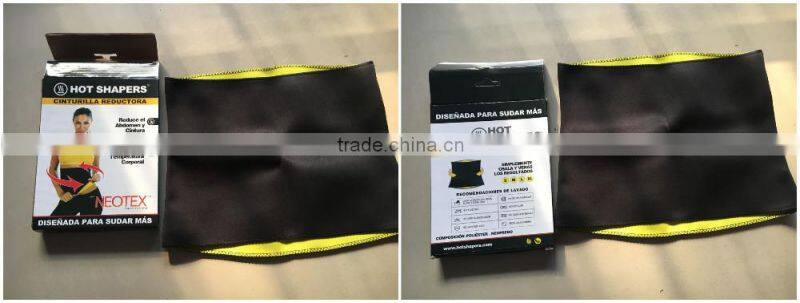 NO MOQ Waist Sweat Sauna Slim Neoprene Running Belt with Size and Color Customized