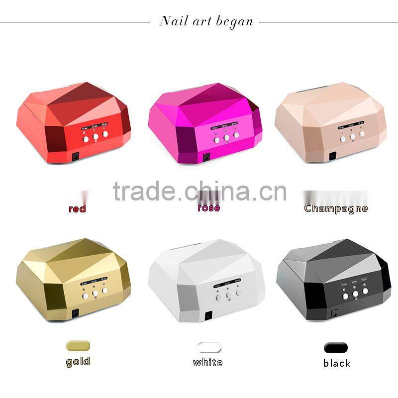 auto-sensor nail gel uv lamp uv nail lamp 36 watt uv lamp nail