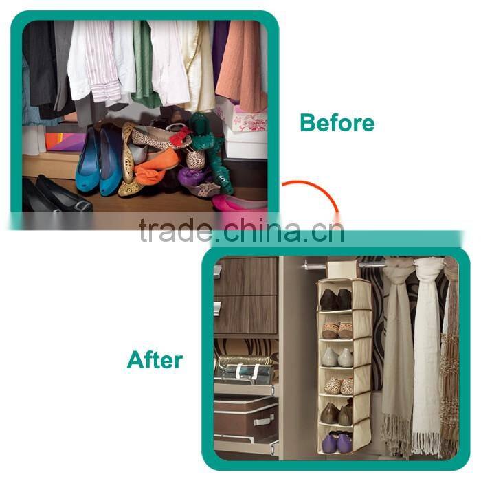 shelf TNT nonwoven closet wall hanging shoe storage