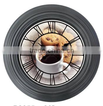 luminous best quality coffee time large 20 inch wall clock