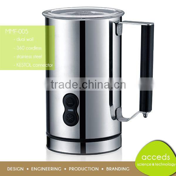 Popular Stainless Steel Latte Milk Frother Heater