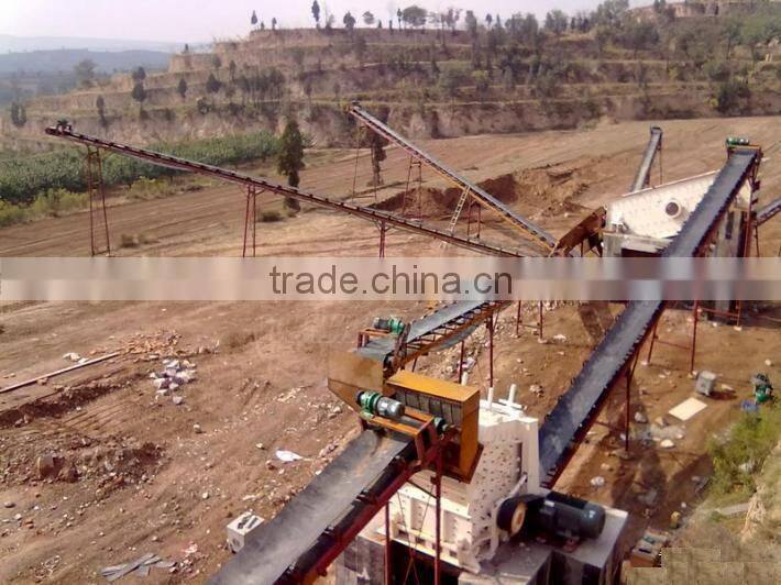 stone Impact Crusher model for stone crushing plant with 100tph capacity from shanghai China