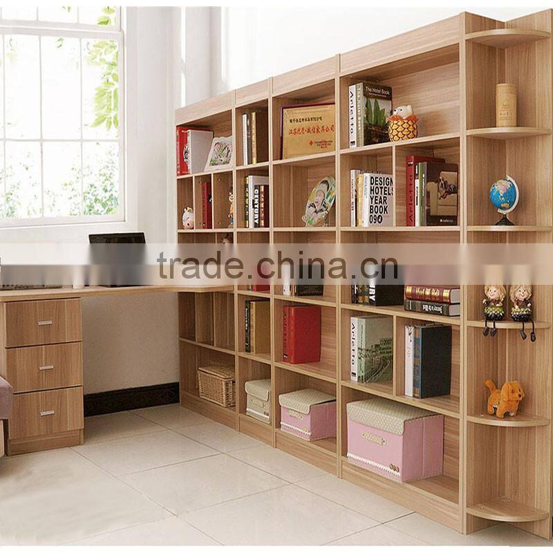 European style bookcase with computer desk