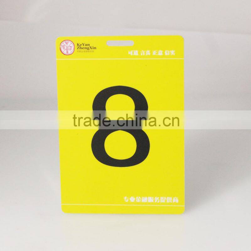 Fashion and Fancy Double Sided PVC Business blank card