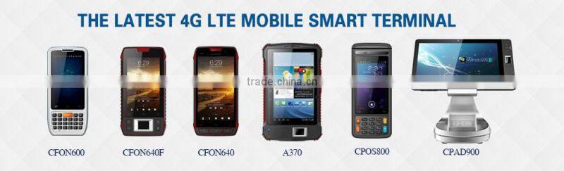 Waterproof 4G LTE Honeywell High Power Infrared Barcode Scanner Android smart touch tablet